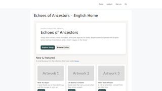 Thumbnail of echoes-of-ancestors.com