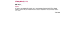 Thumbnail of healerjanhavi.com