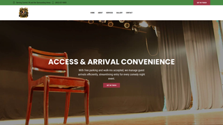 Screenshot of carmelcomedyclubin.com