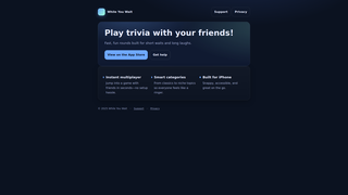 Thumbnail of whileyouwaittrivia.com
