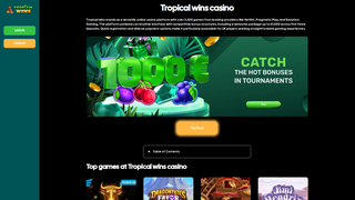 Thumbnail of tropicalwinscasino.com