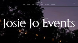 Thumbnail of josiejoevents.com