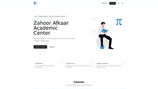 Screenshot of zahoorafkaar.com
