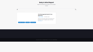 Thumbnail of bodymindreport.com