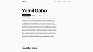 Screenshot of yelgabo.com
