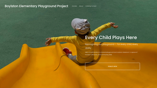 Thumbnail of boylstonelementaryplaygroundproject.com