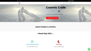 Thumbnail of cosmiccodemastery.com