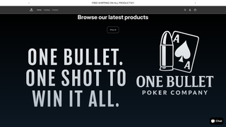 Thumbnail of onebulletpoker.com