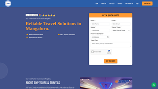 Thumbnail of snptravels.com