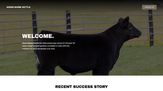 Thumbnail of hixonshowcattle.com