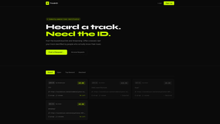 Screenshot of mixtrackid.app