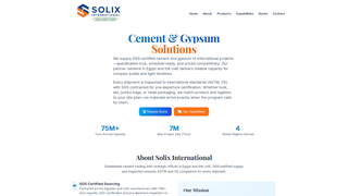 Thumbnail of solix-int.com