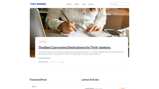 Thumbnail of topicwindow.com