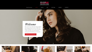 Screenshot of thecolourbarsalonwdm.com