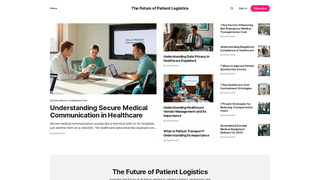 Thumbnail of thefutureofpatientlogistics.com