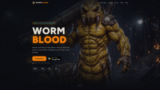 Screenshot of wormblood.com