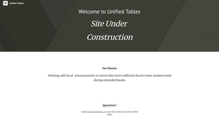 Thumbnail of unifiedtables.org