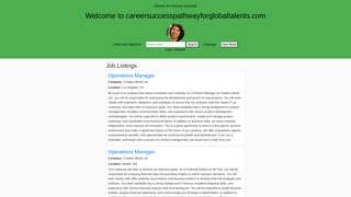 Thumbnail of careersuccesspathwayforglobaltalents.com