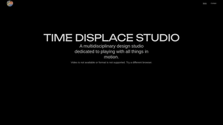 Thumbnail of timedisplace.com
