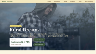 Screenshot of ruraldreamsthefilm.com