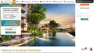 Thumbnail of gurukrupathemarque.com