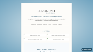 Thumbnail of jeronimocreativelab.com