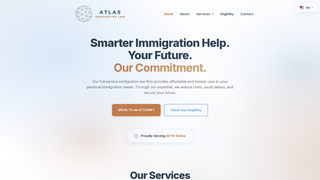 Thumbnail of atlasimmigrationlawfirm.com