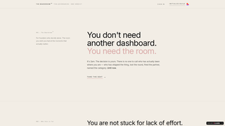 Screenshot of enterboardroom.com