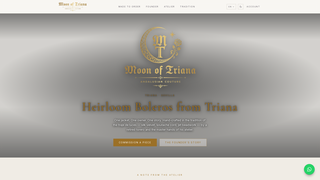 Screenshot of moonoftriana.com