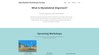 Thumbnail of myoskeletalworkshopseurope.com