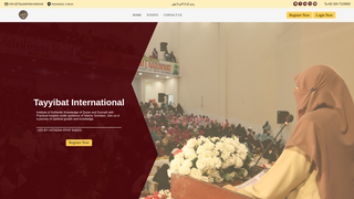 Thumbnail of tayyibatinternational.com