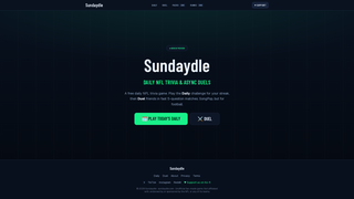Screenshot of sundaydle.com