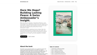 Thumbnail of darewehope.com