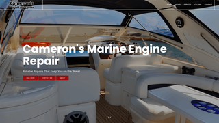 Thumbnail of cameronsmarineenginerepair.com