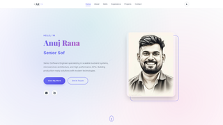 Thumbnail of theanujrana.com