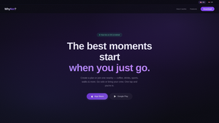 Screenshot of getwhynot.app
