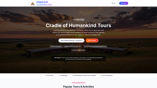 Thumbnail of cradleofhumankindtickets.com