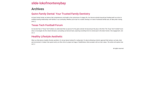 Thumbnail of slide-lokofmontereybay.com