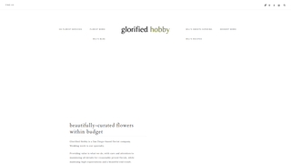 Thumbnail of glorifiedhobbyflorals.com