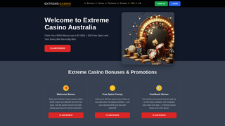 Thumbnail of extremecasinoaustralia.com