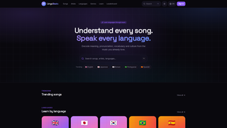 Screenshot of lingobeats.app