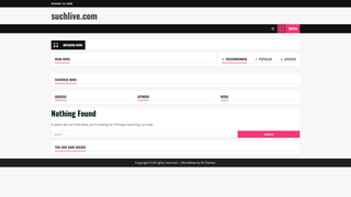 Thumbnail of suchlive.com