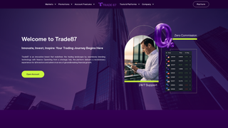 Thumbnail of trade87.com