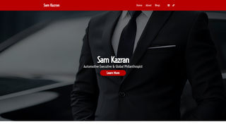 Thumbnail of samkazran.com