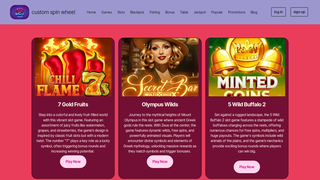 Thumbnail of custom-spin-wheel.com