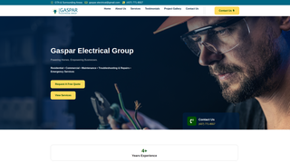 Thumbnail of gasparelectrical.com