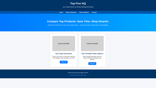 Thumbnail of topfivehq.com
