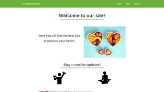 Thumbnail of thewellnessreset.org