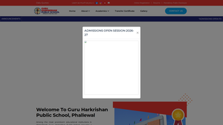 Screenshot of ghpsphallewal.com
