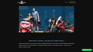 Thumbnail of ramarentalscooterkutalombok.com